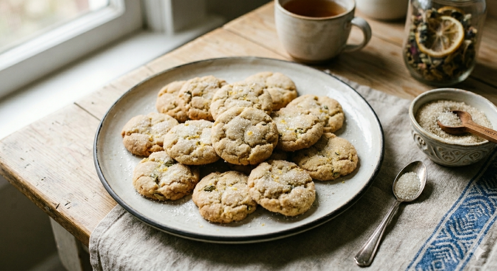 Lemon & Cardamom Cookies – Leon's Blog